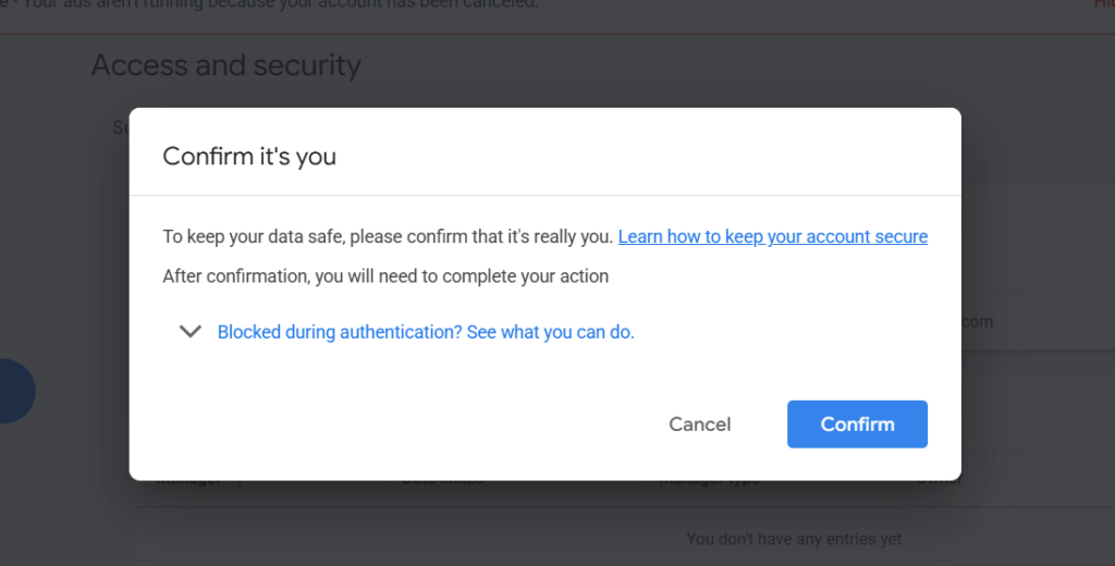 How to Accept Google Manager Access as a Client